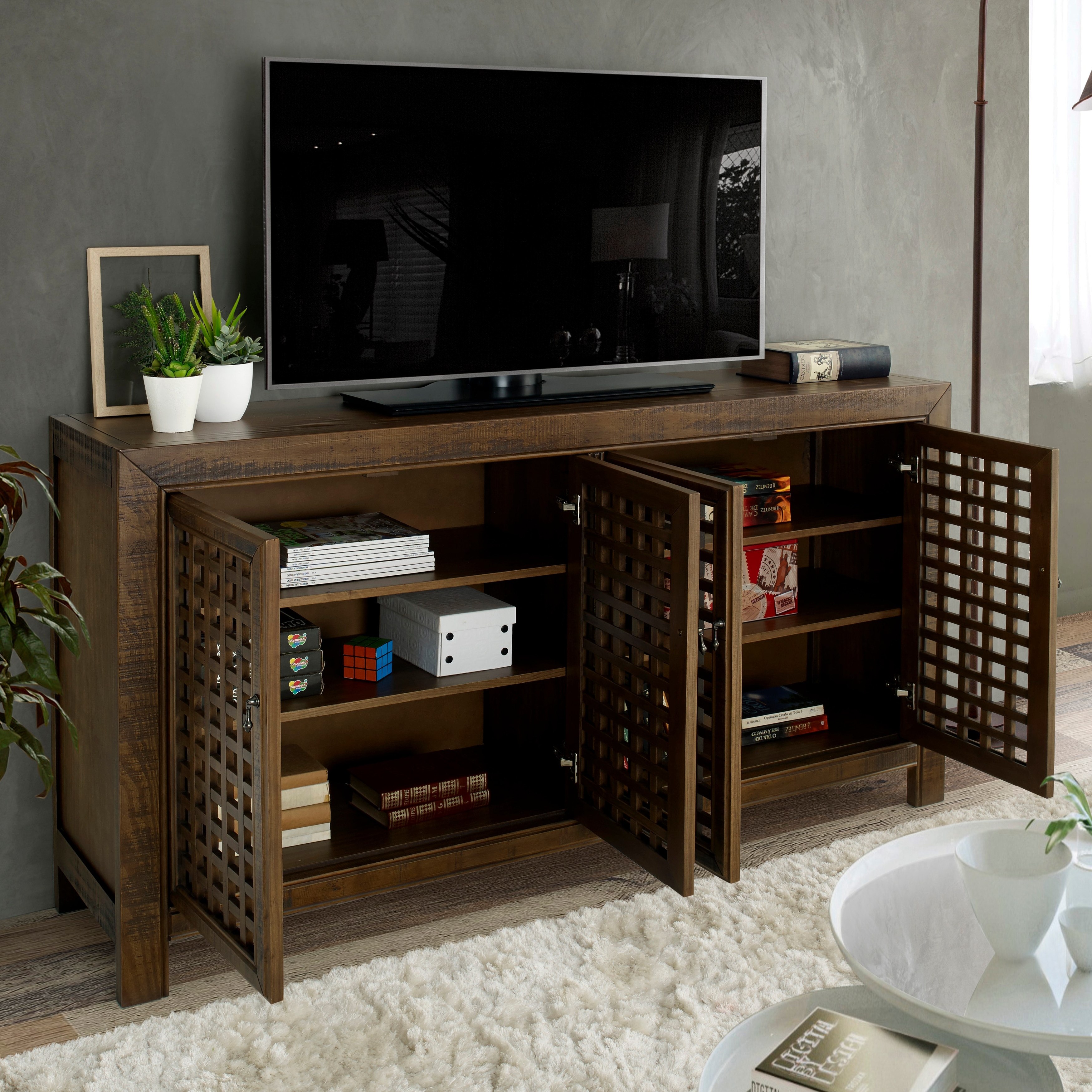 Candide outlet wood credenza