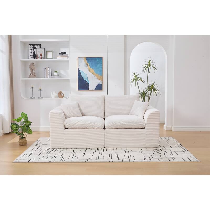 Modular Sectional Sofa Cloud Couch,Comfy Cloud Modern Sofa