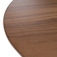 preview thumbnail 8 of 9, Modrest Truman Mid-Century Modern Walnut Extendable Dining Table
