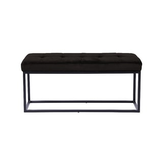 Cisne Bench Black Base - Bed Bath & Beyond - 36500005