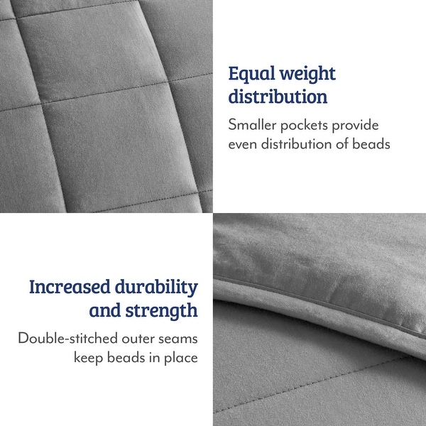 Glass beads coming discount out of weighted blanket