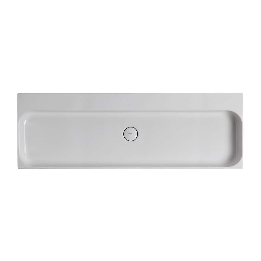 WS Bath Collections 47-1/2" Ceramic Wall Mounted / Vessel Bathroom