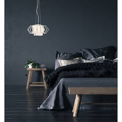 SAFAVIEH Lighting Fania Pendant - 17.8"x17.8"x9.25-80.5"