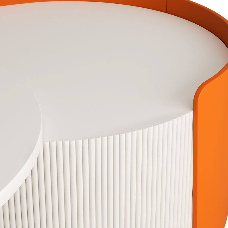 Round Nesting Tables Side Tables for Small Spaces