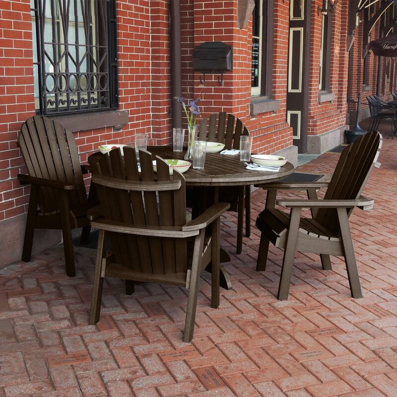 HIGHWOOD Commercial Muskoka 5-Piece Adirondack 48" Dining Set