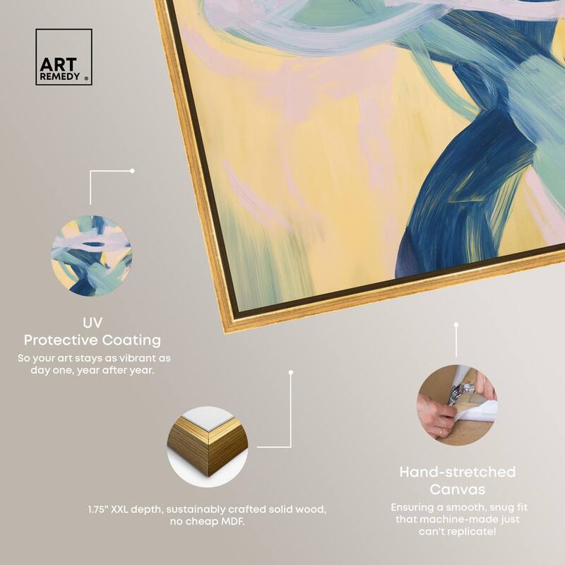 Entangled Embrace II Canvas by Art Remedy