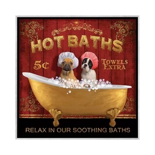 iCanvas "Hot Baths" by Conrad Knutsen Framed - Bed Bath & Beyond - 37658750