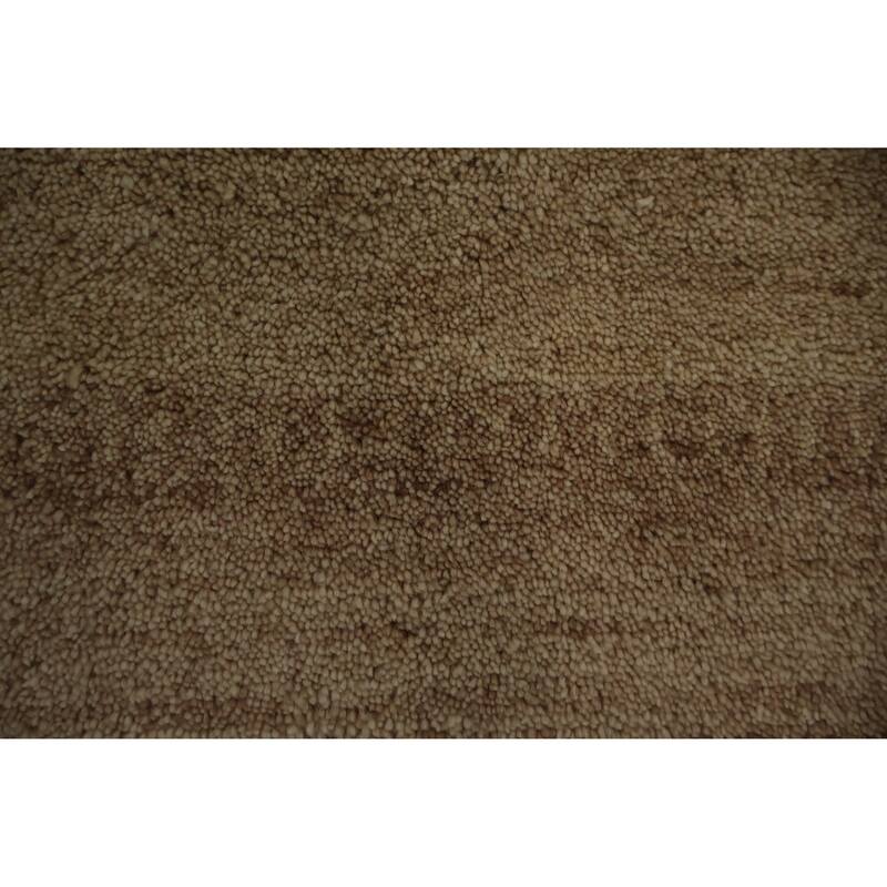 Hand Knotted Oriental 100% Wool Carpet Tribal Contemporary Beige & Ivories Gabbeh Area Rug - 6' 0'' X 4' 2''