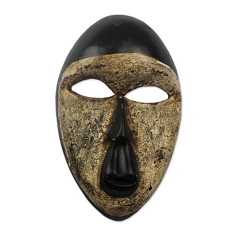 Novica Handmade Nusetor African Wood Mask