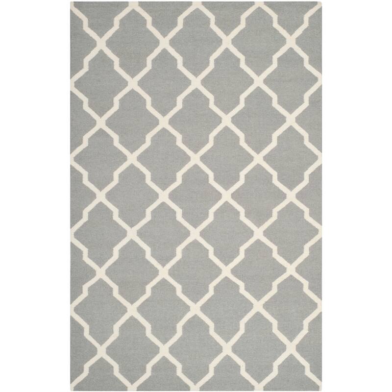 SAFAVIEH Handmade Flatweave Dhurries Chiang Modern Moroccan Wool Rug