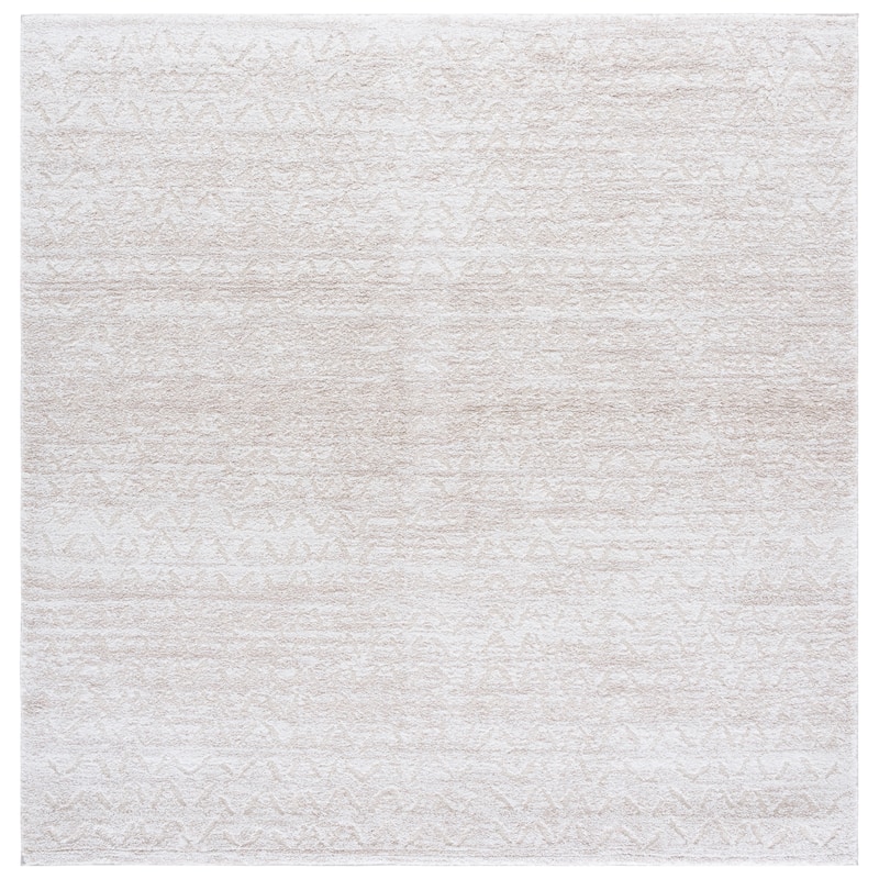 SAFAVIEH Northport Arnfridur Rug - 6'7" Square - Beige/Ivory