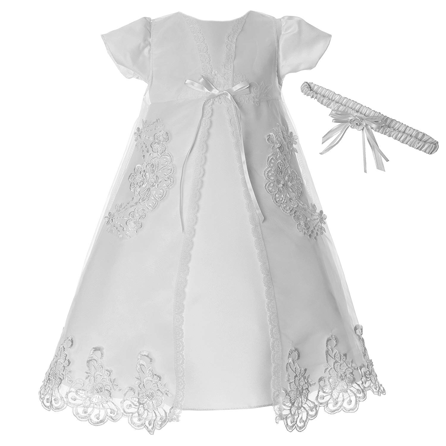 Shop Lauren Madison Baby Girls Christening Baptism 3 Piece White