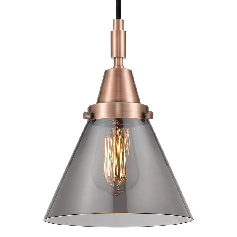 Innovations Lighting 447-1P-G43 Cone 8" Wide Mini Pendant with Light
