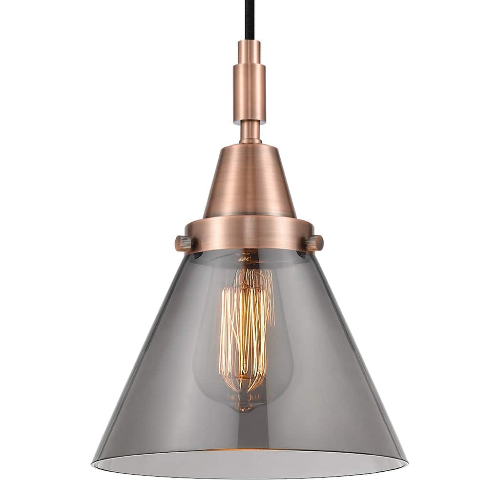 Innovations Lighting 447-1P-G43 Cone 8" Wide Mini Pendant with Light