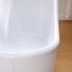 preview thumbnail 5 of 15, 66'' W,69 GALLONS Freestanding Acrylic Soaking Bathtub With Drain And Overflow Holes