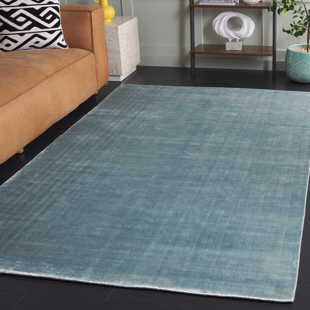 SAFAVIEH Handmade Mirage Filotia Modern Abstract Viscose Rug