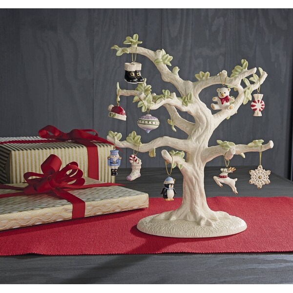 Lenox Christmas Memories 10-Piece Ornament & Tree Set - Bed Bath