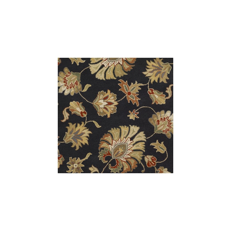 Livabliss Caesar Handmade Floral Wool Area Rug