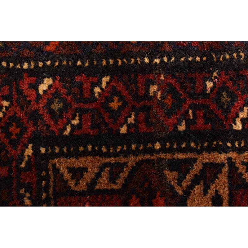 ECARPETGALLERY Hand-knotted Teimani Brown Wool Rug - 2'10 x 4'2