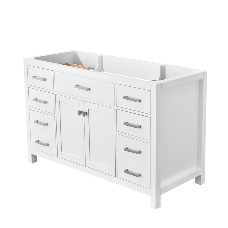 Nephelily 48" 60" 72" Uni-Vanity Bathroom Cabinet with Tall Drawer - 60 in. S-Base Only No Top