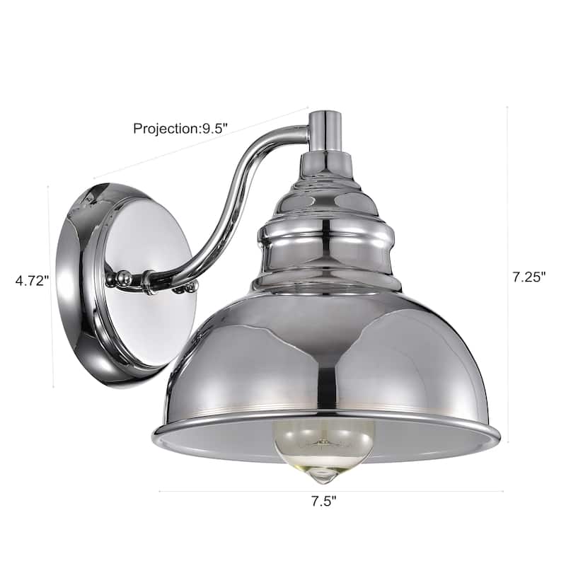 1-light Indoor/ Outdoor Wall Sconce