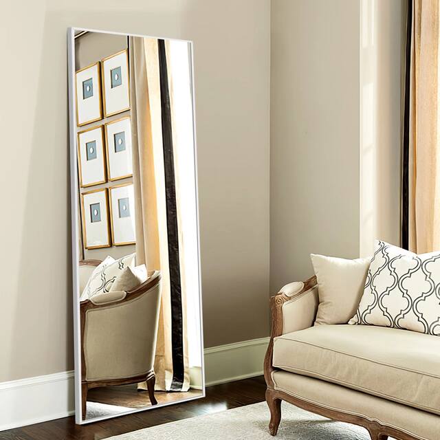 Carson Carrington Paaskynen Aluminum Alloy Full Length Floor Mirror