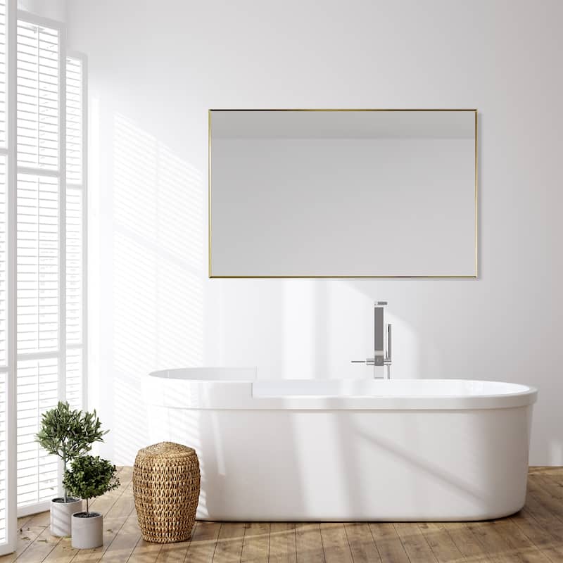 Altair Sassi Bathroom/Vanity Aluminum Framed Wall Mirror