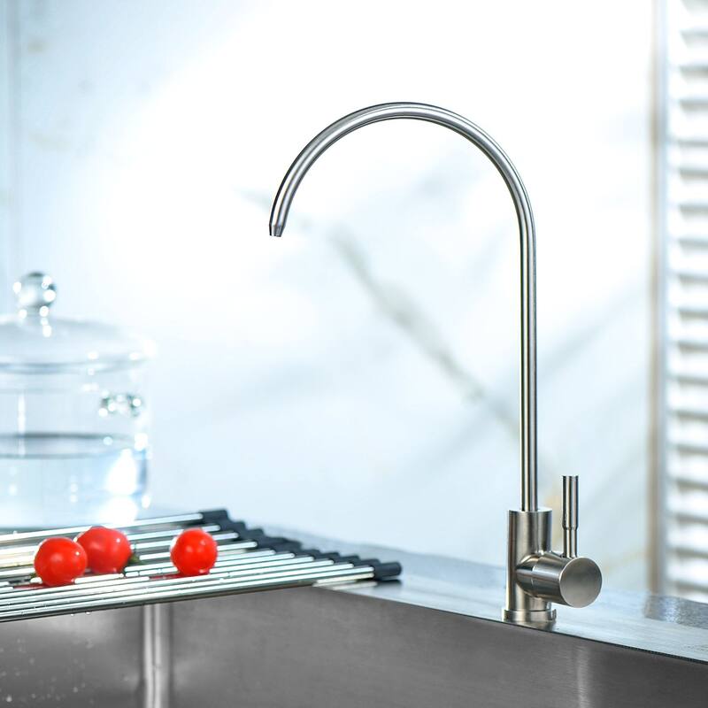 Lordear Kitchen Purifier Faucet Stainless Steel Filter Drinking Water