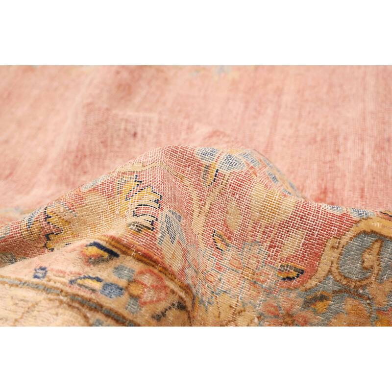 ECARPETGALLERY Hand-knotted Antalya Vintage Dark Copper Wool Rug - 9'8 x 12'9