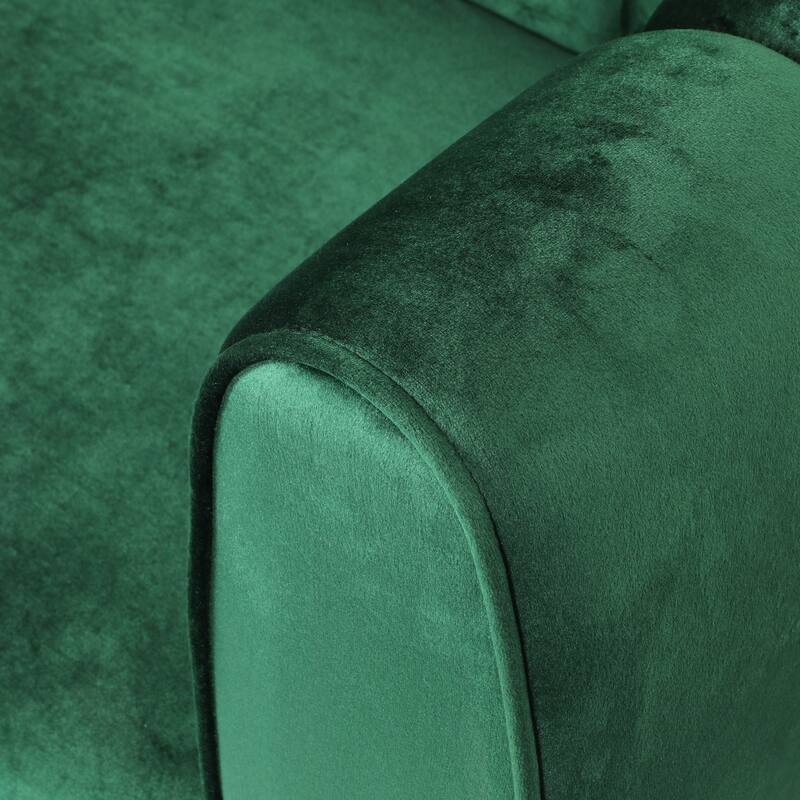 Emerald Velvet 3-Seater Sofa