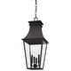 preview thumbnail 1 of 3, The Great Outdoors 7999 Gloucester 4 Light 12" Wide Outdoor Pendant Sand Coal