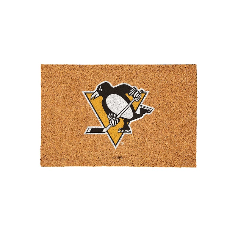 Pittsburgh Penguins Full Color Indoor/Outdoor Coir Mat