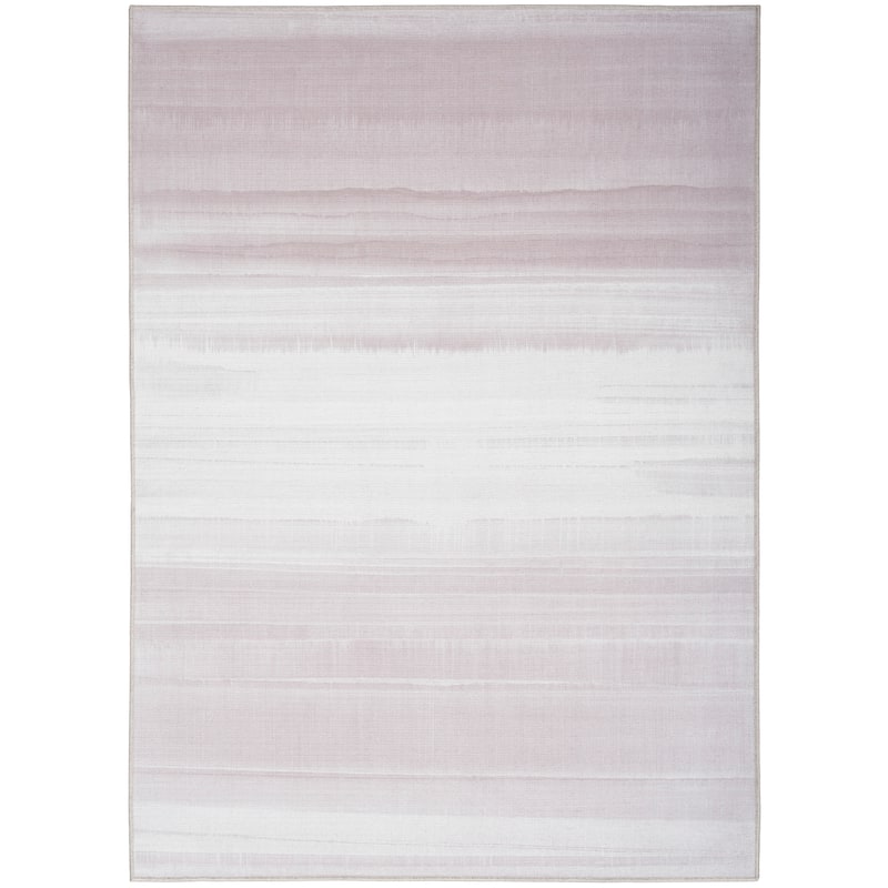 Calvin Klein Launder Indoor Abstract Area Rug - 5' 3" x 7' 3" - Blue/Ivory - Rectangle