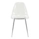 preview thumbnail 17 of 37, Modern Minimalist Transparent Dining Chairs Set of 4/6