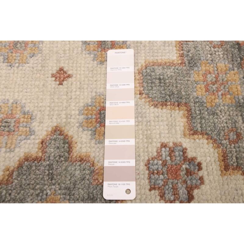 ECARPETGALLERY Hand-knotted Jules Serapi Light Grey Wool Rug - 8'3 x 9'11