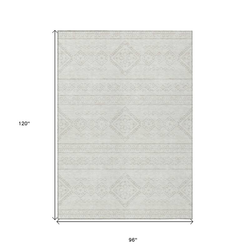 HomeRoots Southwestern Transitional Rectangle Outdoor Rug