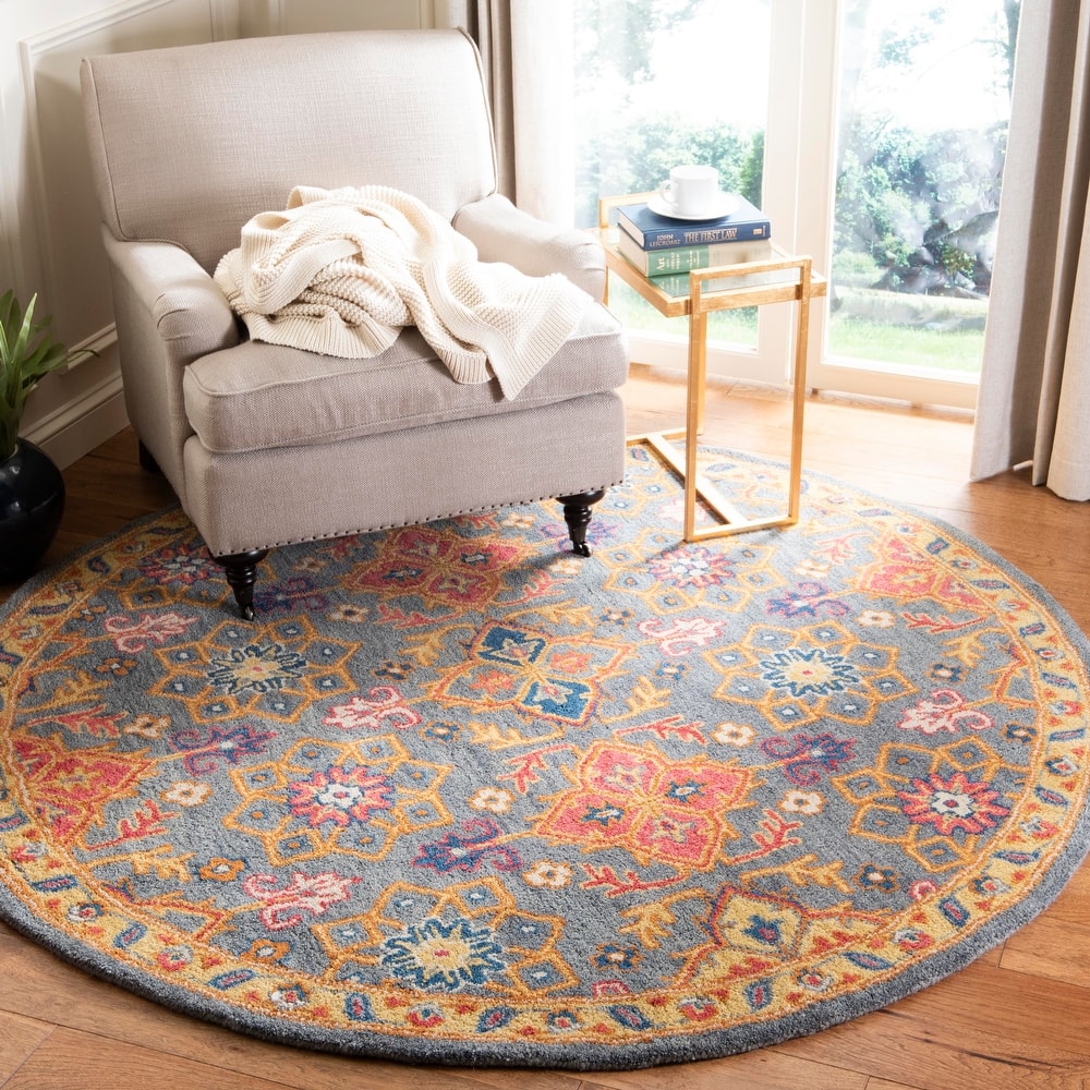 SAFAVIEH Handmade Heritage Liive Traditional Oriental Wool Rug
