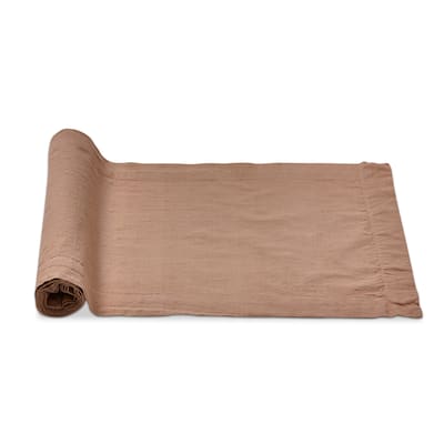 Threads Slub Runner Blush - Cotton Table Runner, 72" x 14.5", Machine Washable, Perfect for Spring Decor