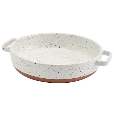 Denmark Tools for Cooks Speckled Stoneware 1.7Qt Pie Dish