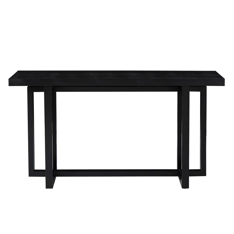 Modern Rectangular Console Table Entryway Table for Hallway, Behind The Couch, Living Room, Foyer