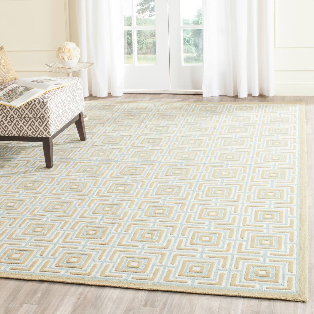 SAFAVIEH Handmade Newport Melany Modern Cotton Rug