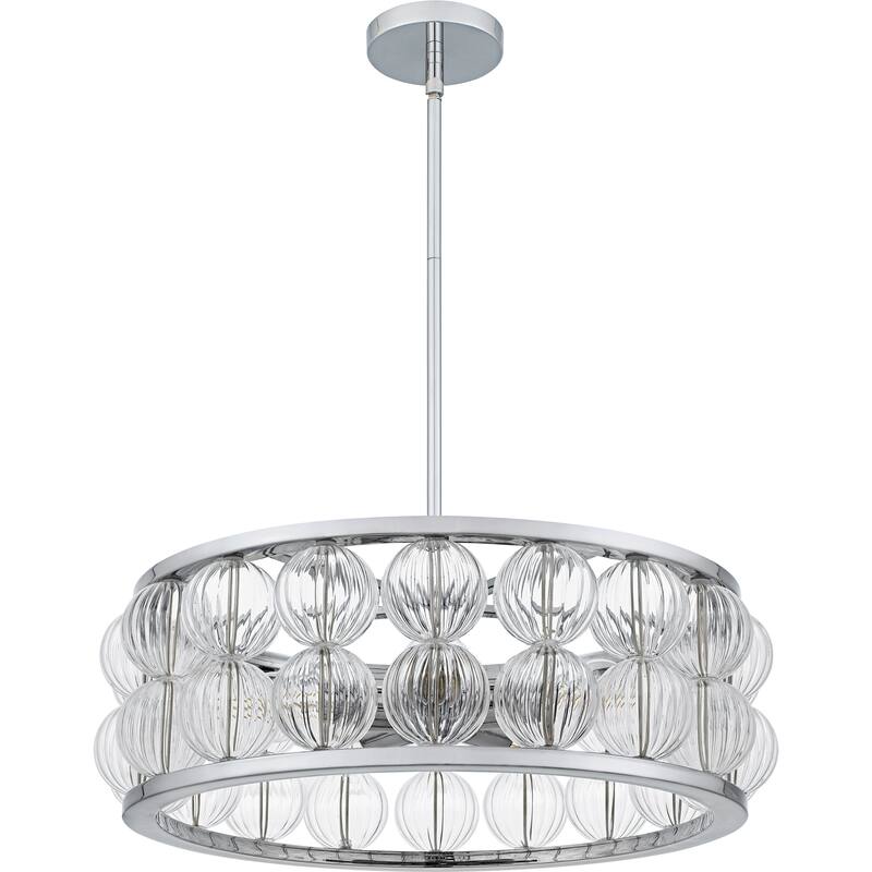 Terrarock 5-Light Polished Chrome Pendant