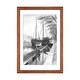 preview thumbnail 15 of 18, iCanvas "Vlaardingen" by Corne Akkers Walnut - 24x16x1
