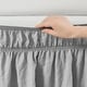 preview thumbnail 3 of 23, Lush Decor Ruched Ruffle Elastic Easy Wrap Around Bedskirt