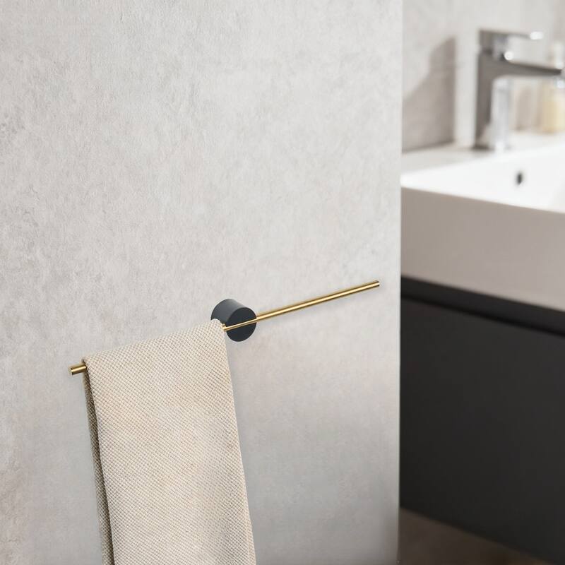 Modern Wall-Mounted Towel Bar - Easy To Install Bathroom Hardware - 1.96'' H X 1.57'' L X 19.68'' D - 1.96'' H X 1.57'' L X 19.68'' D