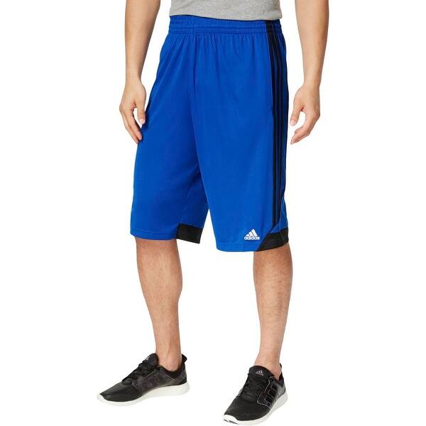 Shop Adidas Mens Big Tall 3g Speed Athletic Shorts Mesh Striped 2xlt Overstock 22389916