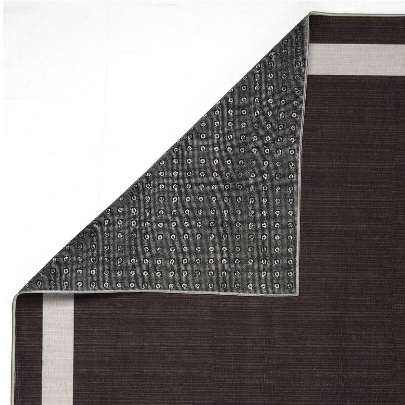 Machine Washable-Eco-Friendly Area Rug With Non-Slip Backing Everest Design