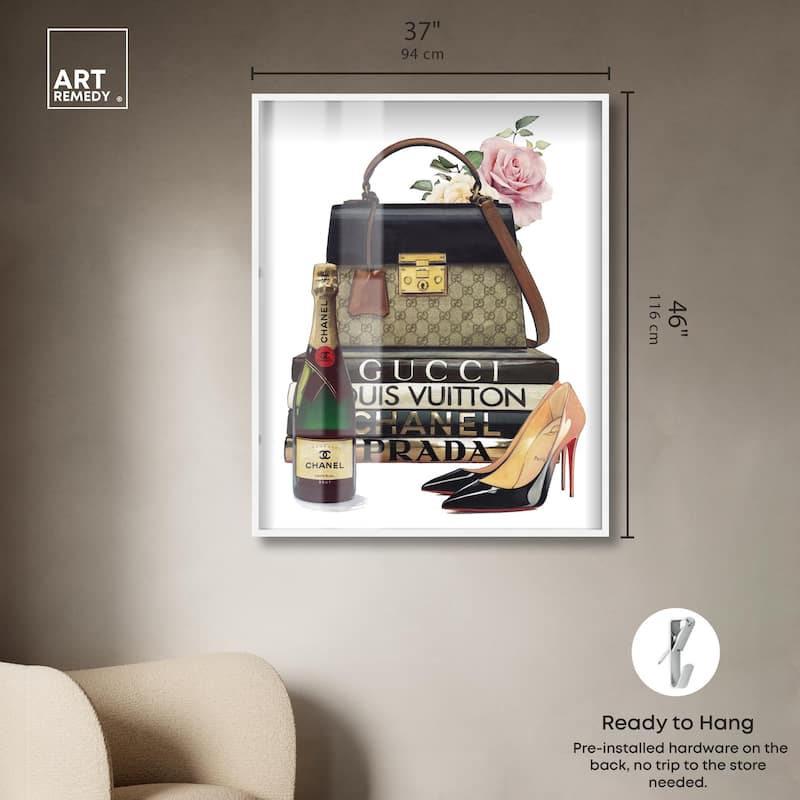 Let's Go Out Tonight Shadowbox by Art Remedy