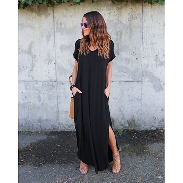long maxi dress canada
