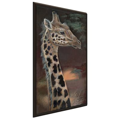 "Young & Curious" by Ruane Manning Print on Floating Canvas